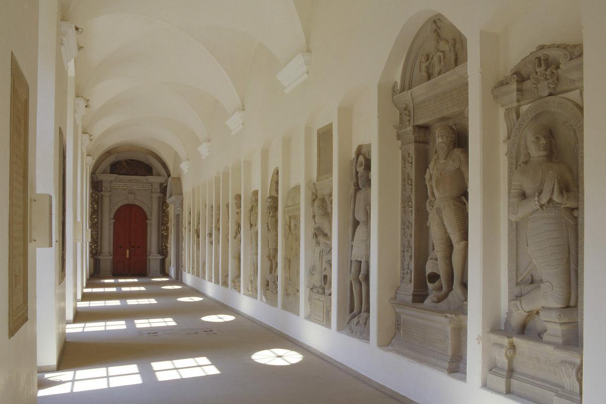 The cloister at Schöntal Monastery