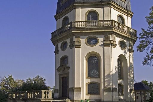 Ansicht der Heilig-Grab-Kapelle auf dem Kreuzberg