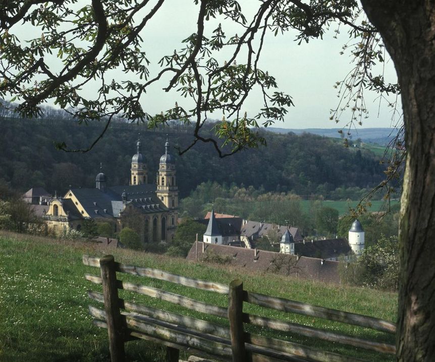 Blick ins Tal bei Kloster Schöntal