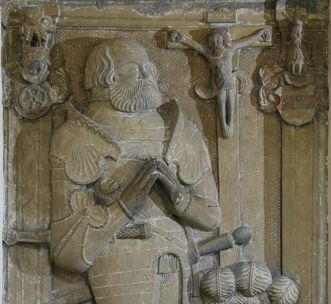 Sir Götz von Berlichingen's tomb, Schöntal Monastery