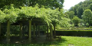 Kloster Schöntal, Konventgarten, Lindenpavillon