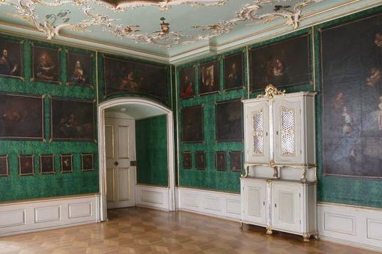 Kloster Schöntal, Innen, Ausschnitt Abtszimmer