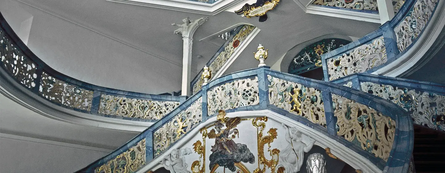Monastère de Schöntal, l'escalier