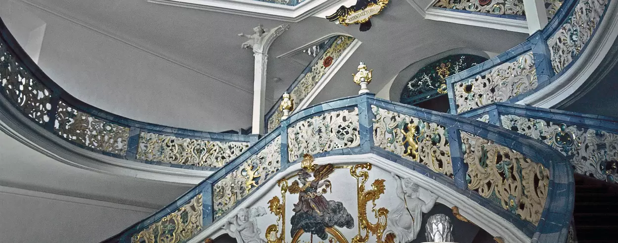 Monastère de Schöntal, l'escalier