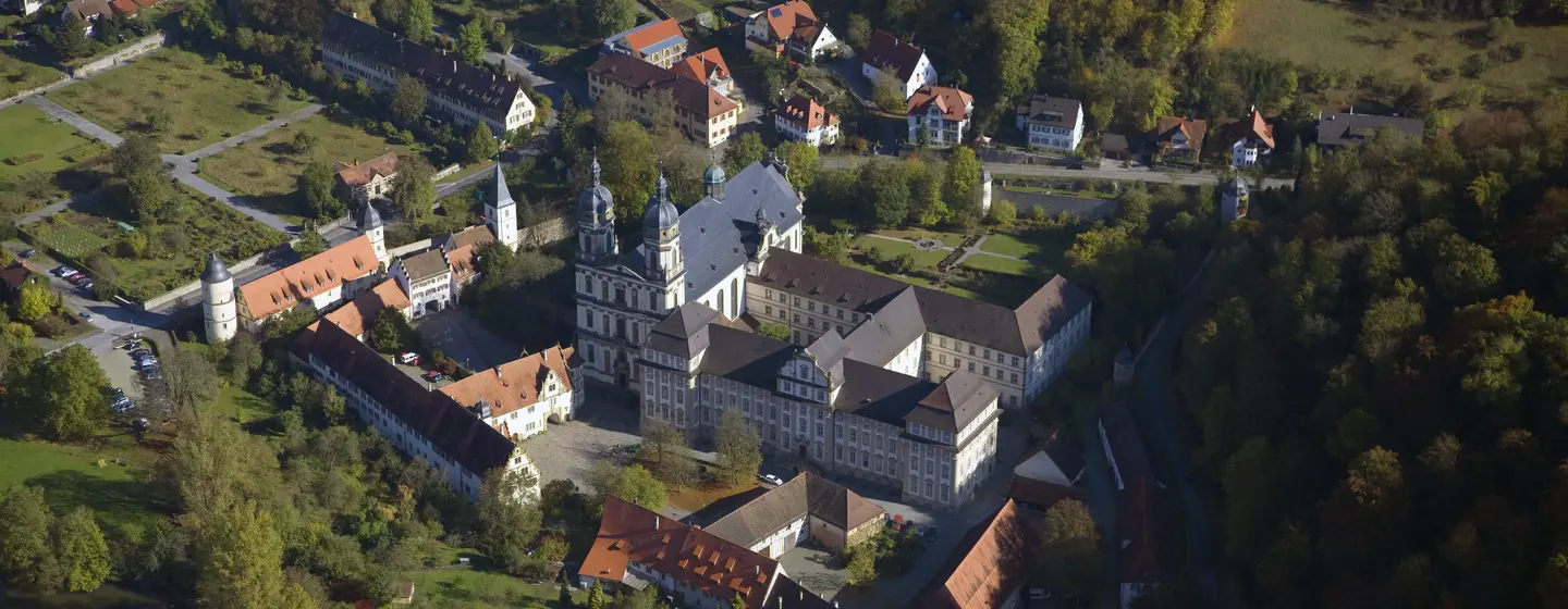 Monastère de Schöntal, Vue aérienne