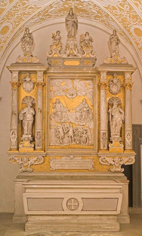 Schöntal monastery, altar in the monastery church