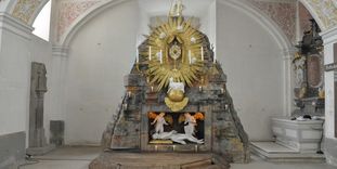 The holy sepulcher in the Schöntal monastery church