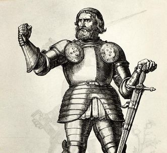 Götz von Berlichingen, lithograph