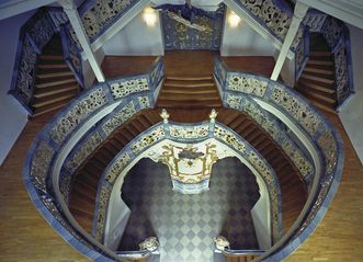 Treppenhaus im Kloster Schöntal