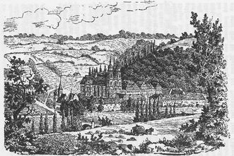 Kloster Schöntal, Ansicht von 1883