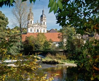 Außenansicht von Kloster Schöntal