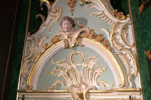 Kloster Schöntal, Stuck im Abtszimmer