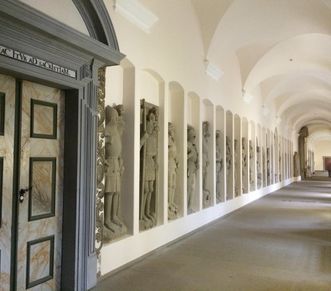 The cloister at Schöntal Monastery